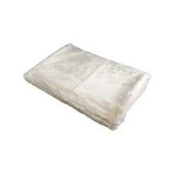 KARE Design Plaid Blanc 140x200cm ^ Coussin & Plaid