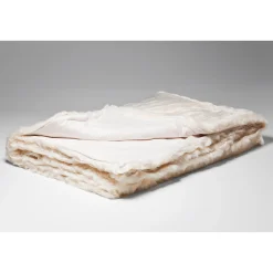 KARE Design Plaid Blanc 140x200cm ^ Coussin & Plaid