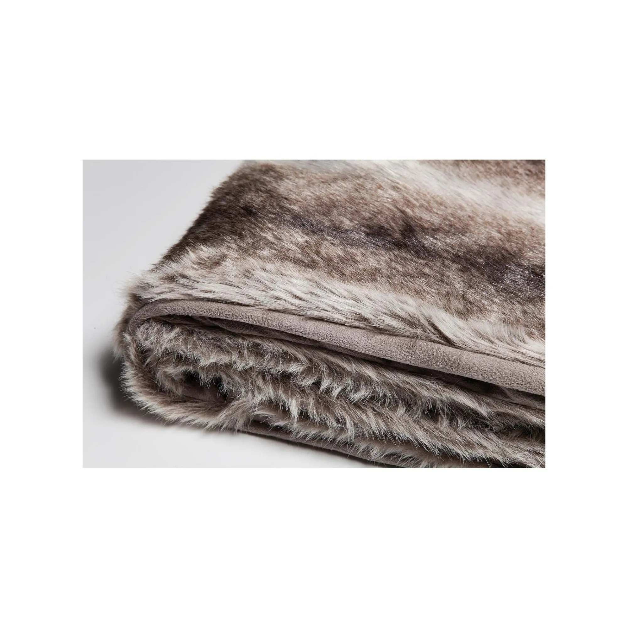 KARE Design Plaid Rayures 140x200cm Marron ^ Coussin & Plaid