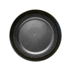 KARE Design Plat Kassandra Noir 32cm ^ Vaisselle