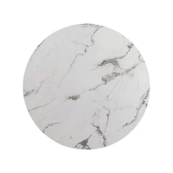 KARE Design Plateau De Table Schickeria Effet Marbre Blanc ^ Table