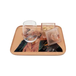 KARE Design Plateau Ego Rose éléphant Costume ^ Vaisselle