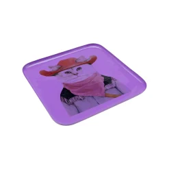 KARE Design Plateau Ego Violet Chat Cowboy ^ Vaisselle