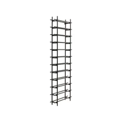 KARE Design Porte-bouteilles Mural Cape Town 136cm Noir ^ Portebouteilles