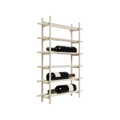 KARE Design Porte-bouteilles Mural Cape Town 68cm Beige ^ Portebouteilles