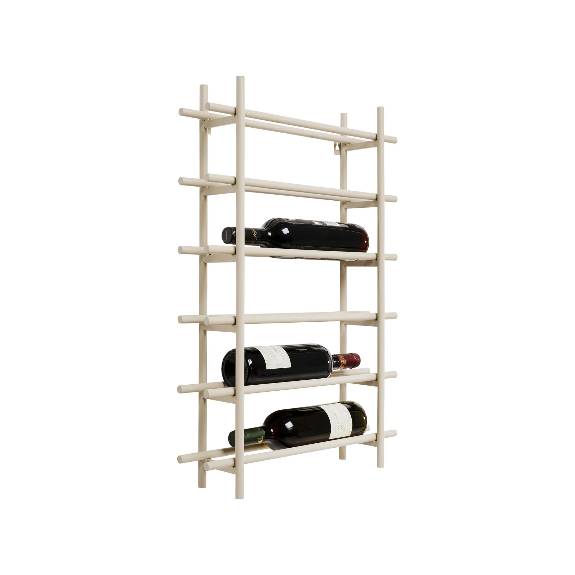 KARE Design Porte-bouteilles Mural Cape Town 68cm Beige ^ Portebouteilles