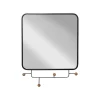 KARE Design Portemanteau Miroir Gina 65x50cm ^ Portemanteau|Miroir