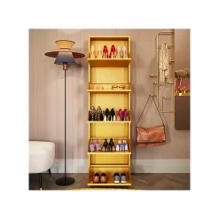 KARE Design Portemanteau Miroir Tristan 150x76cm Doré ^ Portemanteau|Miroir