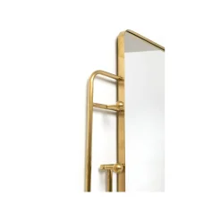 KARE Design Portemanteau Miroir Tristan 150x76cm Doré ^ Portemanteau|Miroir