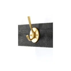 KARE Design Portemanteau Mural Classico 60cm Noir Et Doré ^ Portemanteau