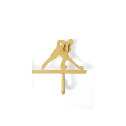 KARE Design Portemanteau Mural Hockey Doré 48cm ^ Portemanteau