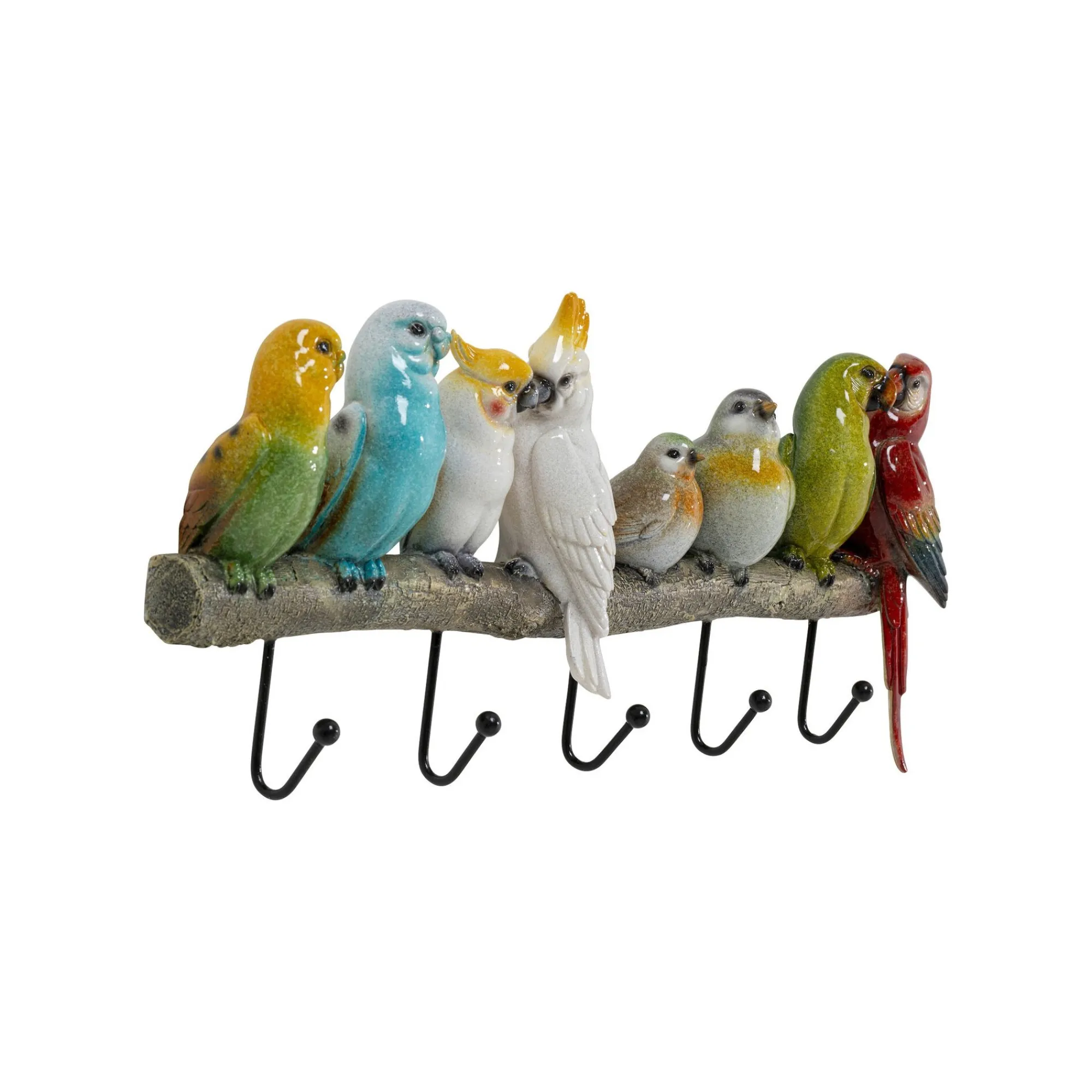 KARE Design Portemanteau Mural Oiseaux Exotiques ^ Portemanteau