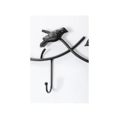 KARE Design Portemanteau Mural Oiseaux Noirs 71cm ^ Portemanteau