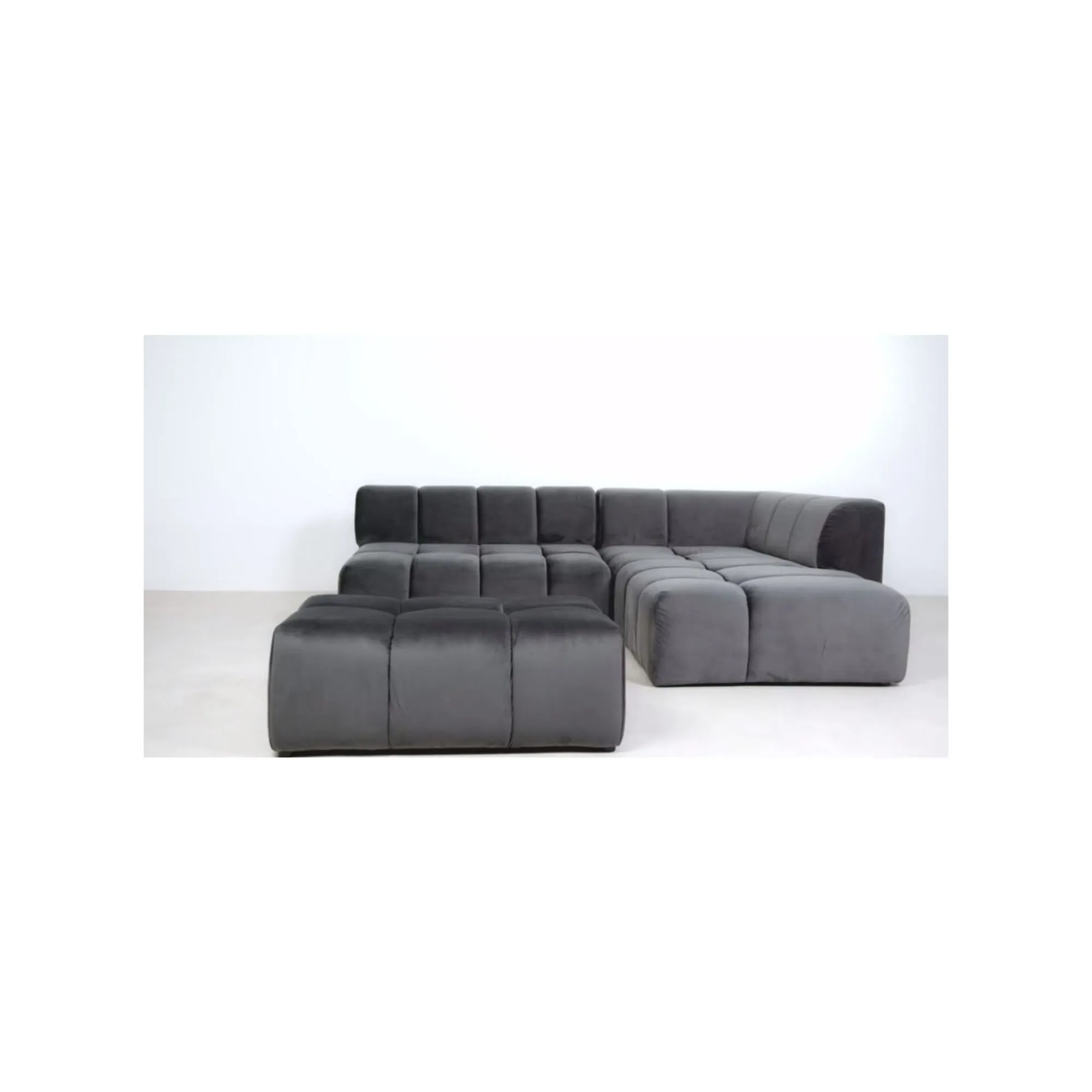 KARE Design Pouf Belami Gris ^ Tabouret & Pouf