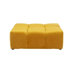 KARE Design Pouf Belami Ocre ^ Tabouret & Pouf