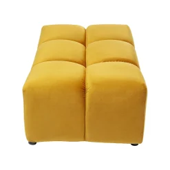 KARE Design Pouf Belami Ocre ^ Tabouret & Pouf
