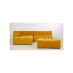 KARE Design Pouf Belami Ocre ^ Tabouret & Pouf