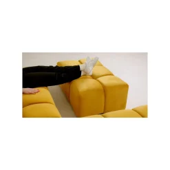 KARE Design Pouf Belami Ocre ^ Tabouret & Pouf