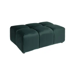 KARE Design Pouf Belami Vert Foncé ^ Tabouret & Pouf