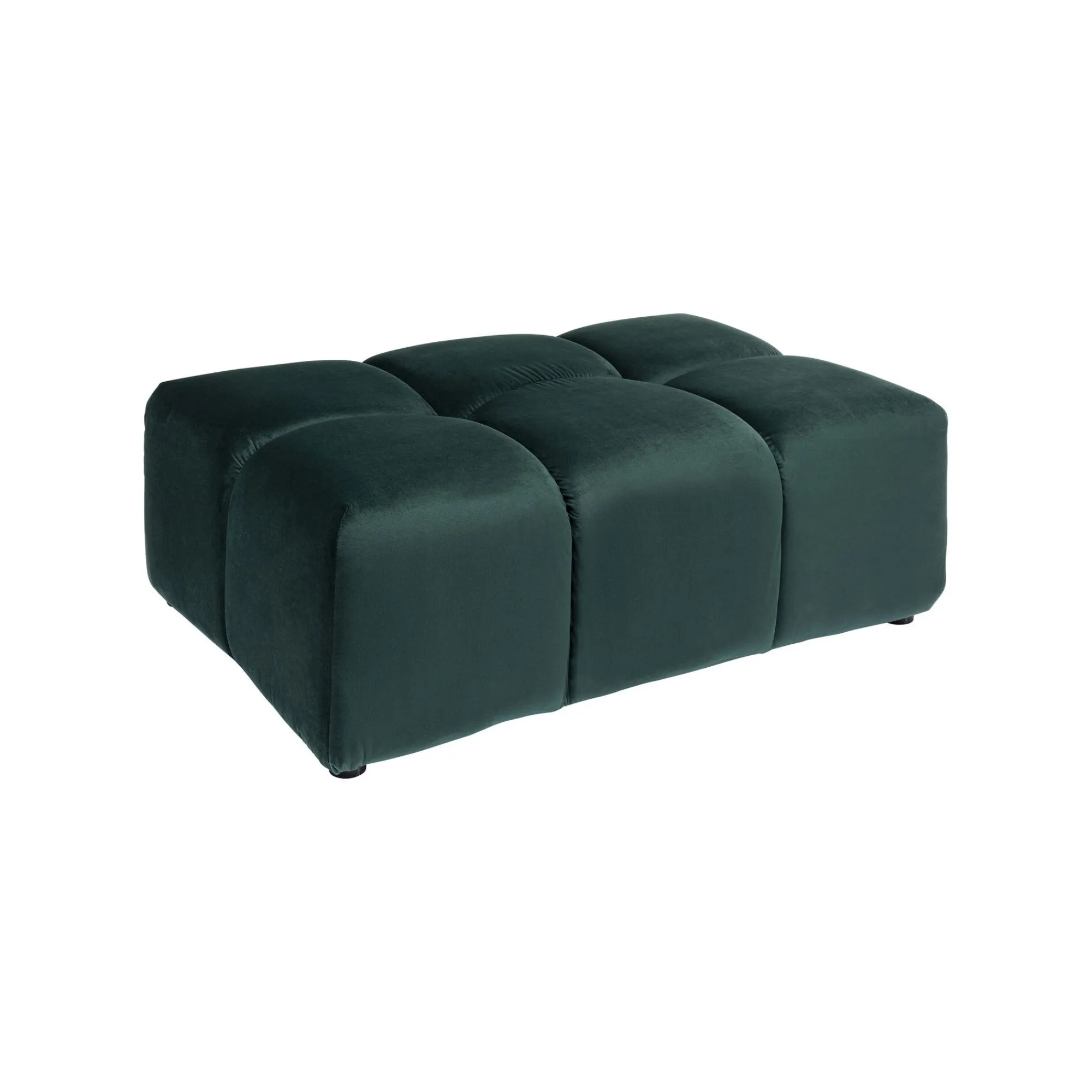 KARE Design Pouf Belami Vert Foncé ^ Tabouret & Pouf