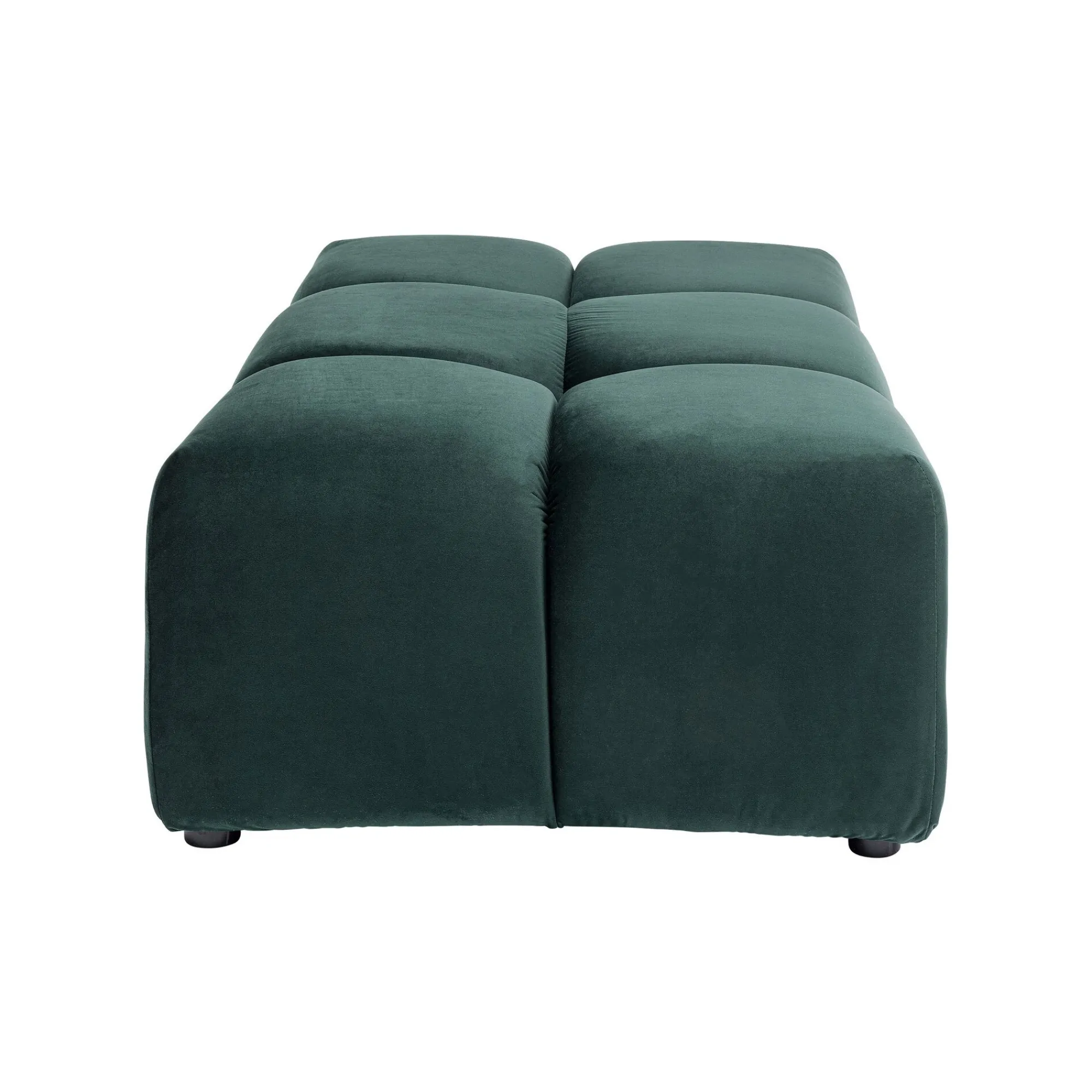 KARE Design Pouf Belami Vert Foncé ^ Tabouret & Pouf
