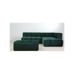 KARE Design Pouf Belami Vert Foncé ^ Tabouret & Pouf