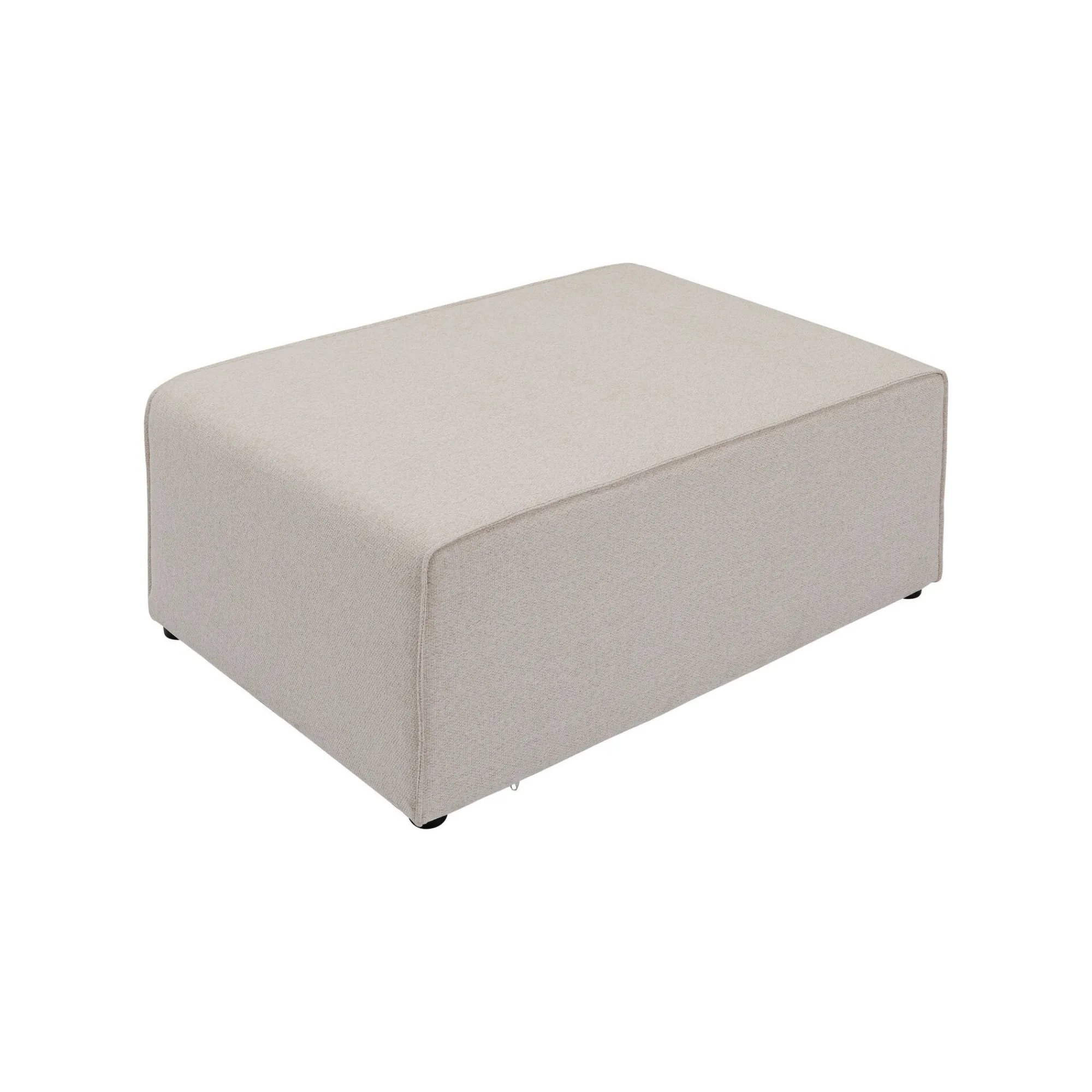 KARE Design Pouf Canapé Infinity Crème ^ Tabouret & Pouf