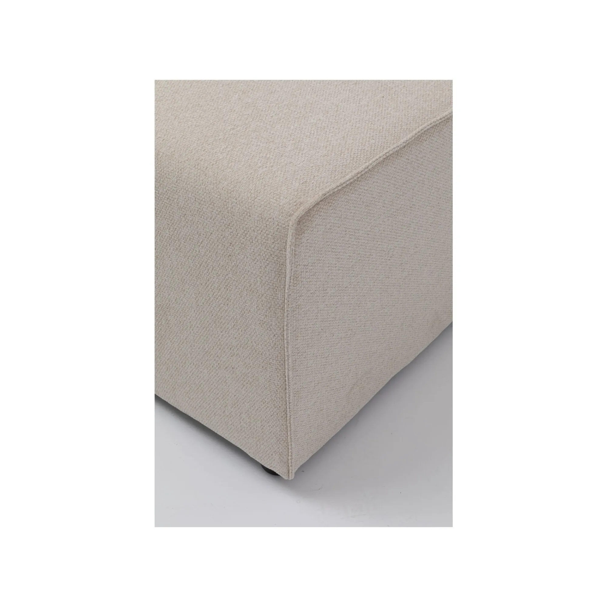 KARE Design Pouf Canapé Infinity Crème ^ Tabouret & Pouf