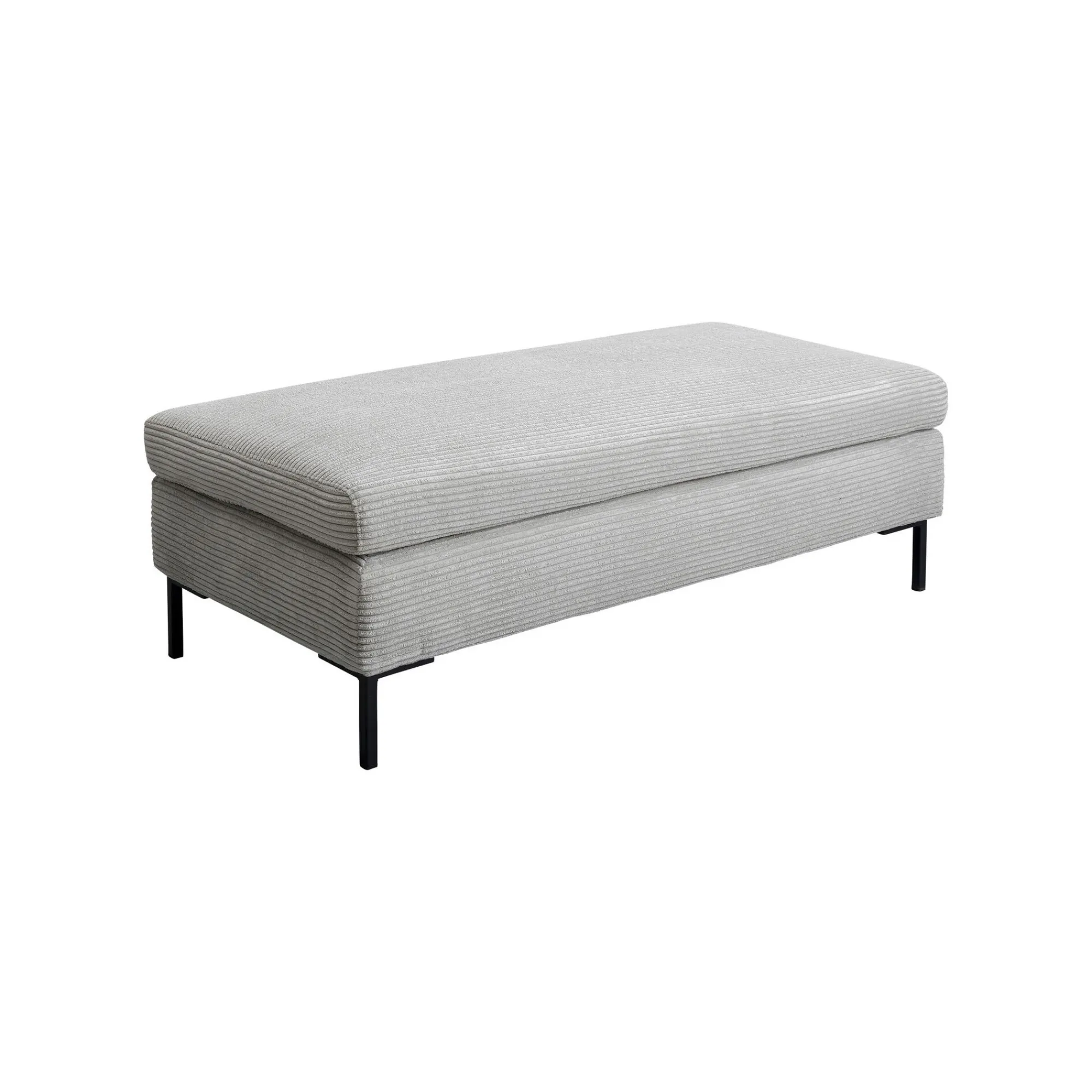 KARE Design Pouf Gianna Cord Gris ^ Tabouret & Pouf