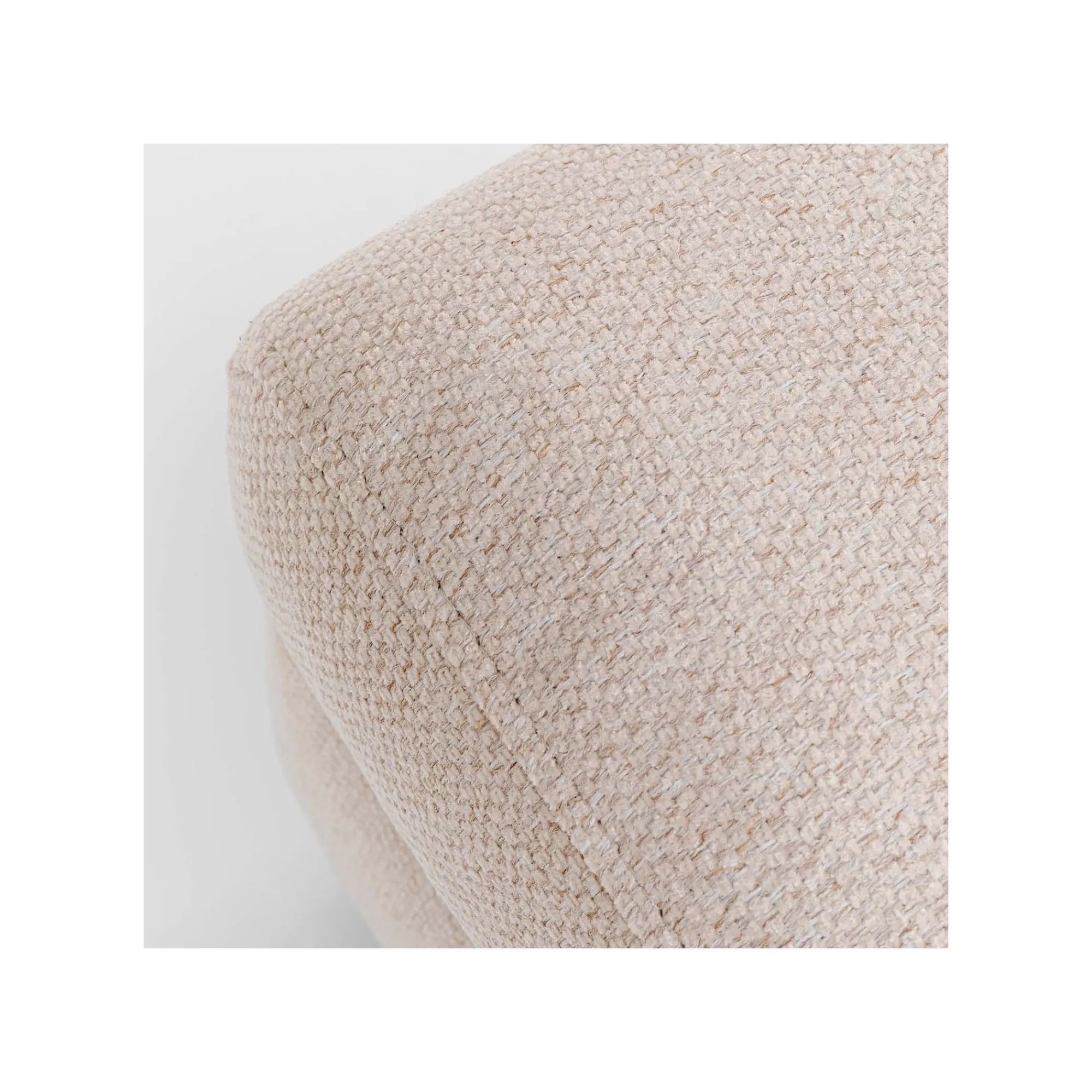 KARE Design Pouf Gianna Crème ^ Tabouret & Pouf