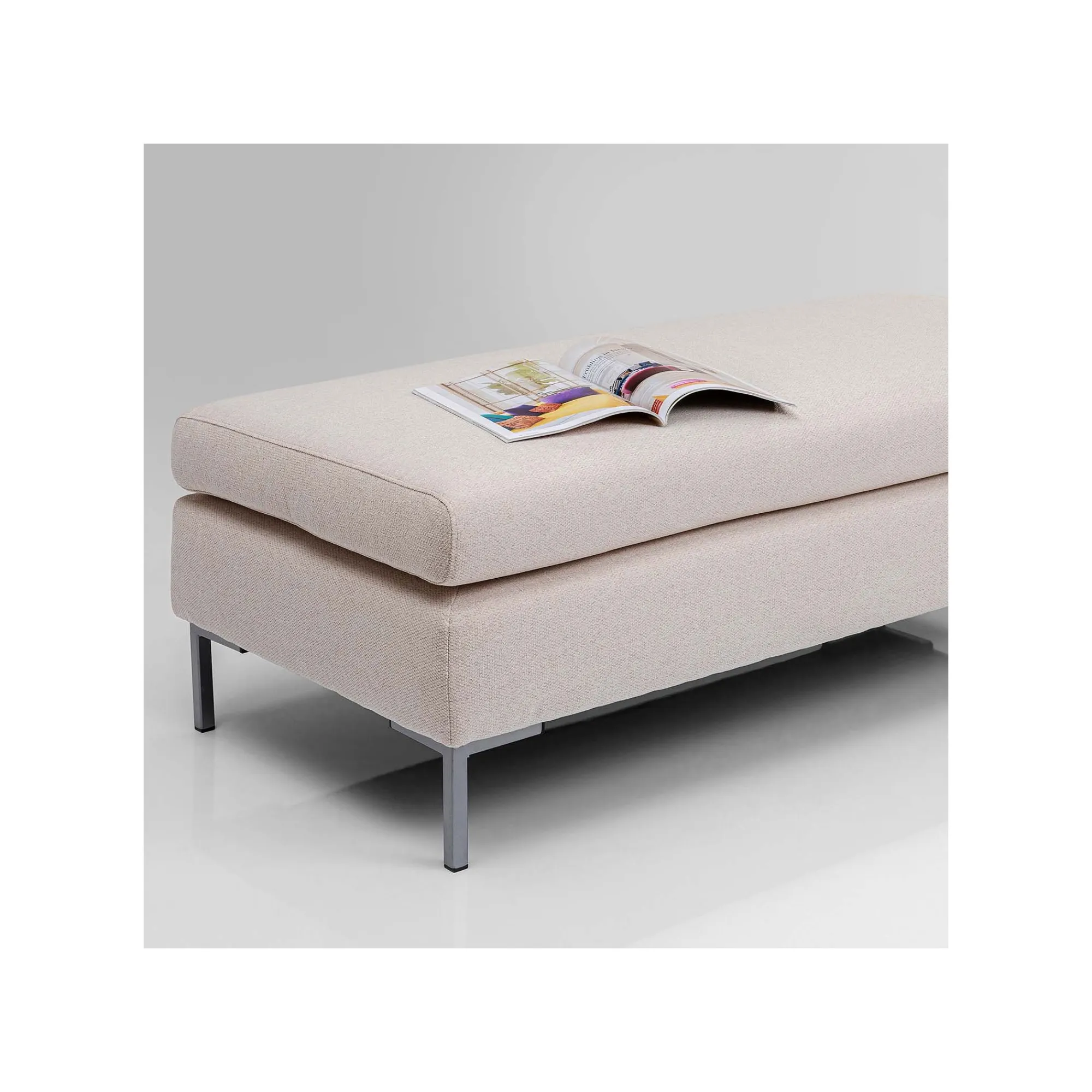 KARE Design Pouf Gianna Crème ^ Tabouret & Pouf