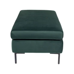 KARE Design Pouf Gianna Velours Vert ^ Tabouret & Pouf