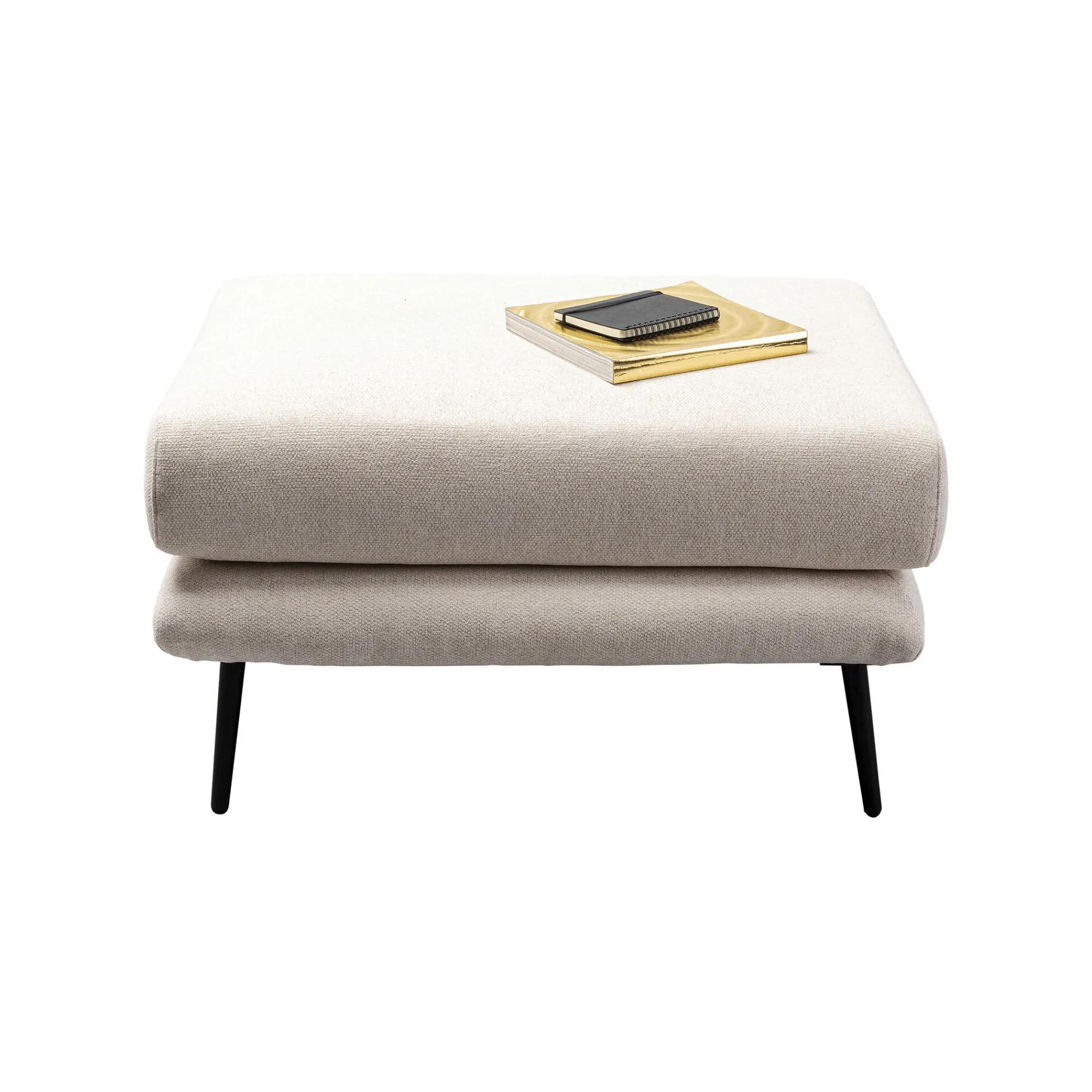 KARE Design Repose-pieds Amalfi Crème ^ Tabouret & Pouf