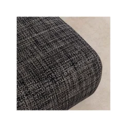 KARE Design Repose-pieds Bow Noir Et Blanc ^ Tabouret & Pouf