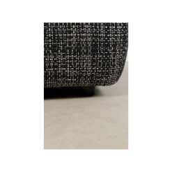 KARE Design Repose-pieds Bow Noir Et Blanc ^ Tabouret & Pouf