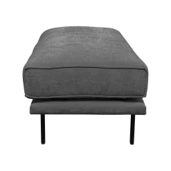 KARE Design Repose-pieds Edna Gris ^ Tabouret & Pouf