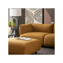 KARE Design Repose-pieds Gigi Marron ^ Tabouret & Pouf