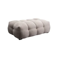 KARE Design Repose-pieds Salamanca Gris ^ Tabouret & Pouf