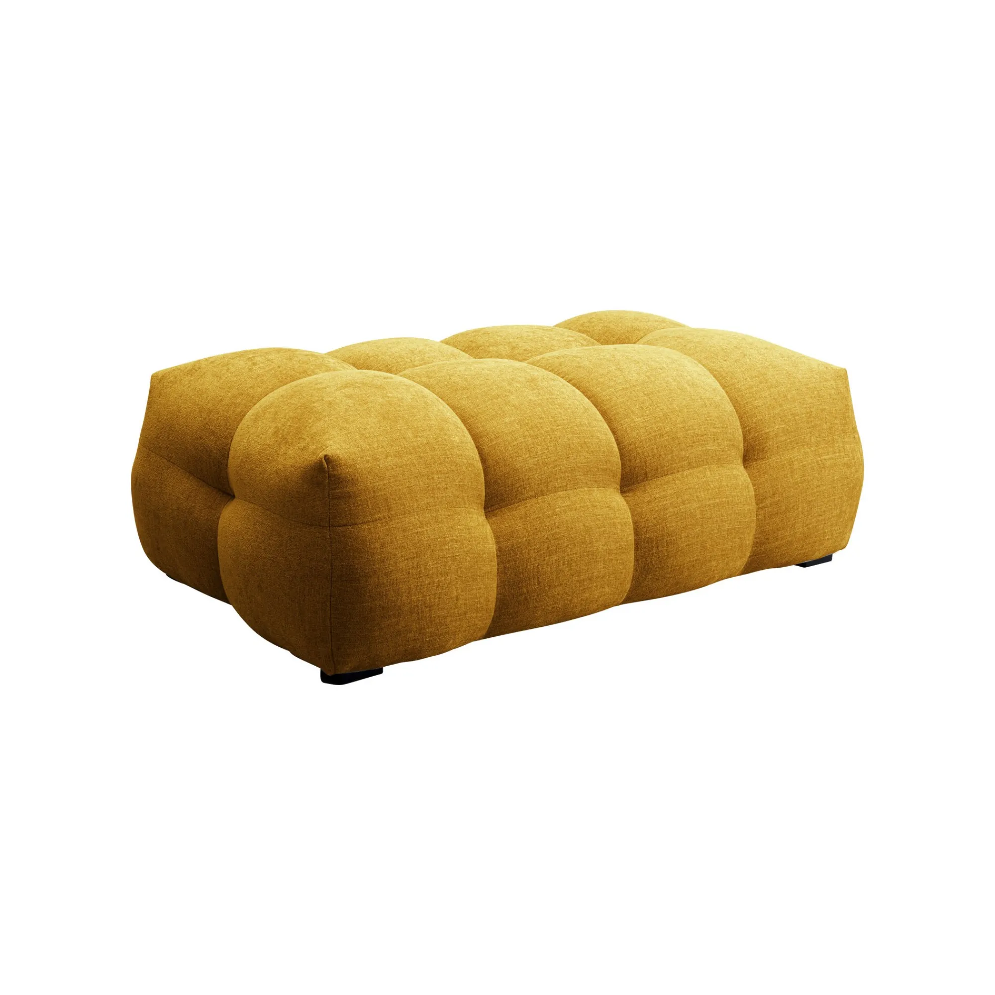 KARE Design Repose-pieds Salamanca Jaune ^ Tabouret & Pouf