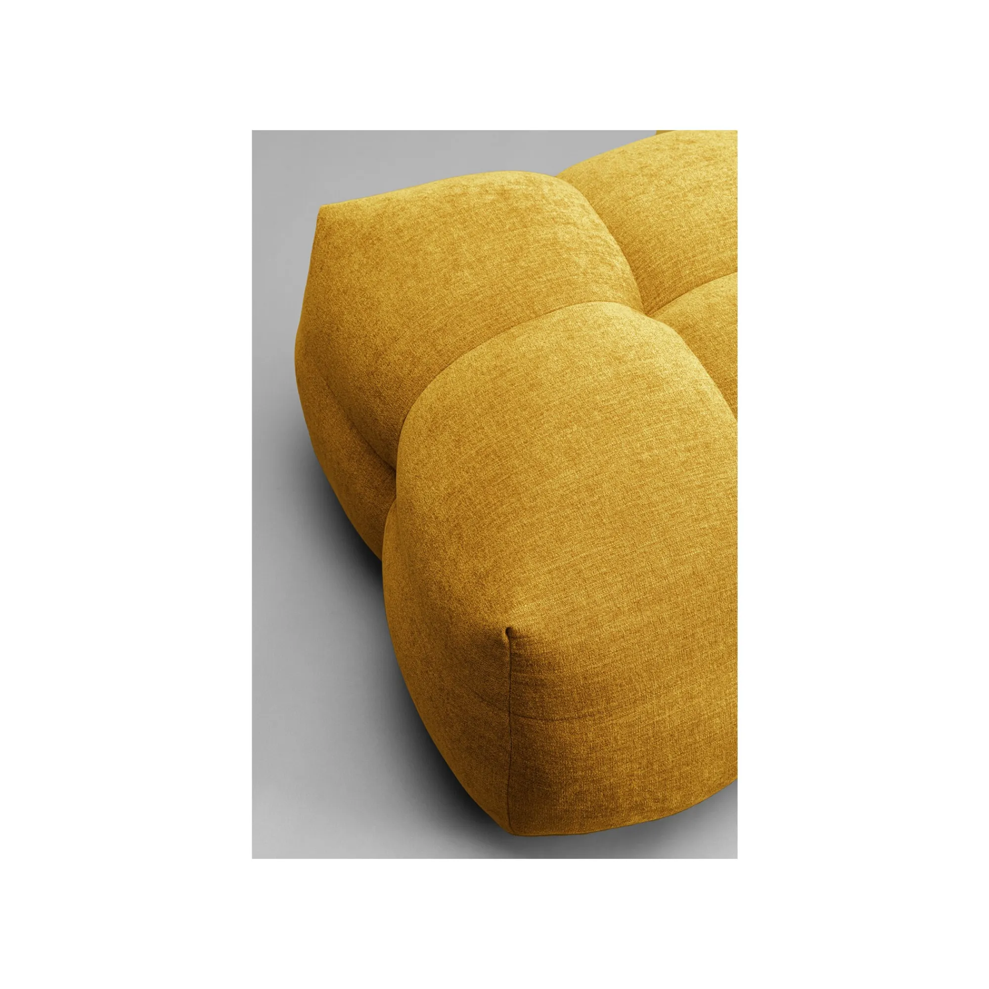KARE Design Repose-pieds Salamanca Jaune ^ Tabouret & Pouf