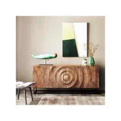 KARE Design Repose-pieds Vicky Velours Gris ^ Tabouret & Pouf