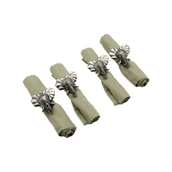 KARE Design Ronds De Serviette éléphant Set De 4 ^ Vaisselle