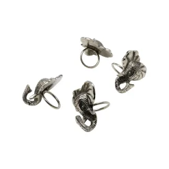 KARE Design Ronds De Serviette éléphant Set De 4 ^ Vaisselle