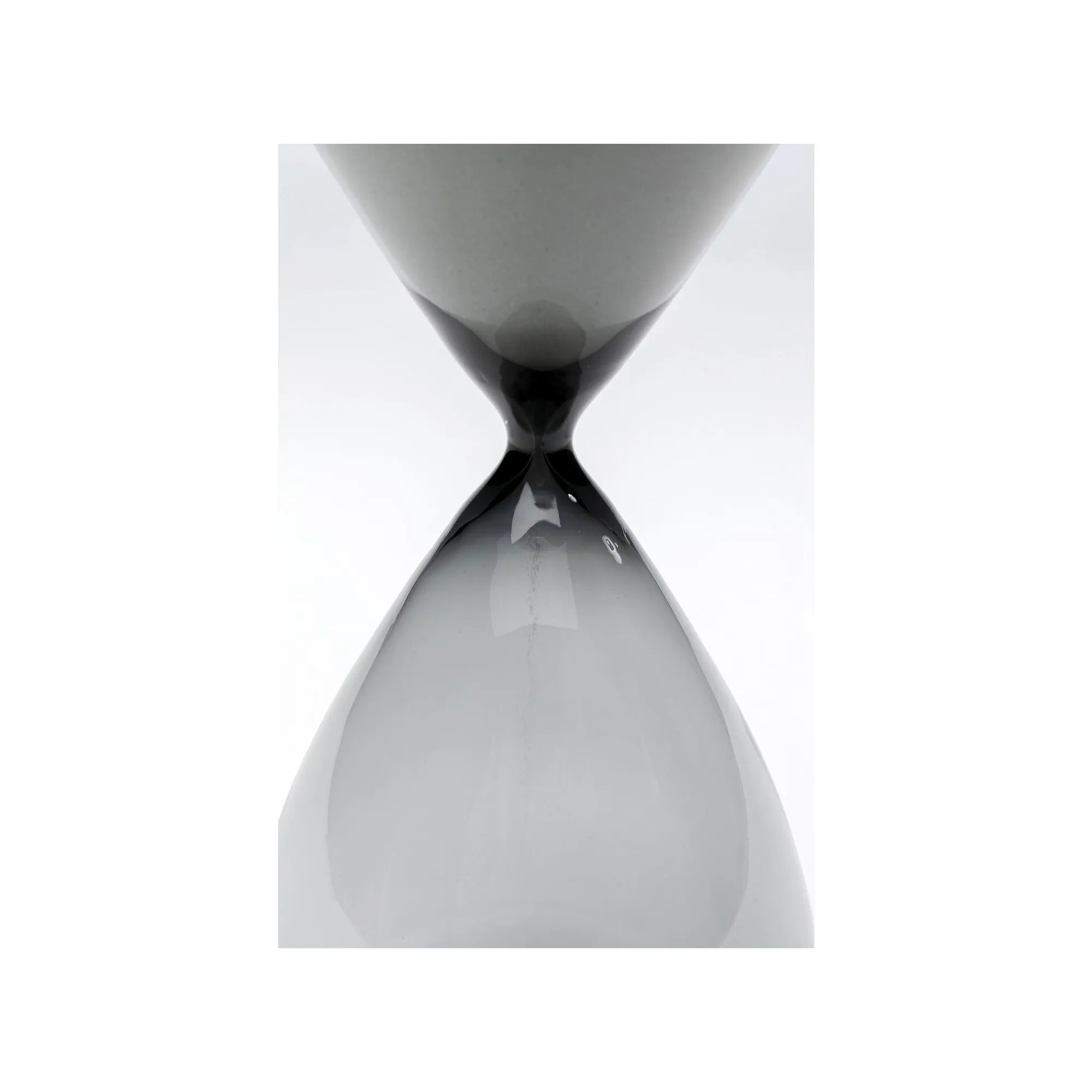 KARE Design Sablier Timer Noir Et Blanc 43cm ^ Déco