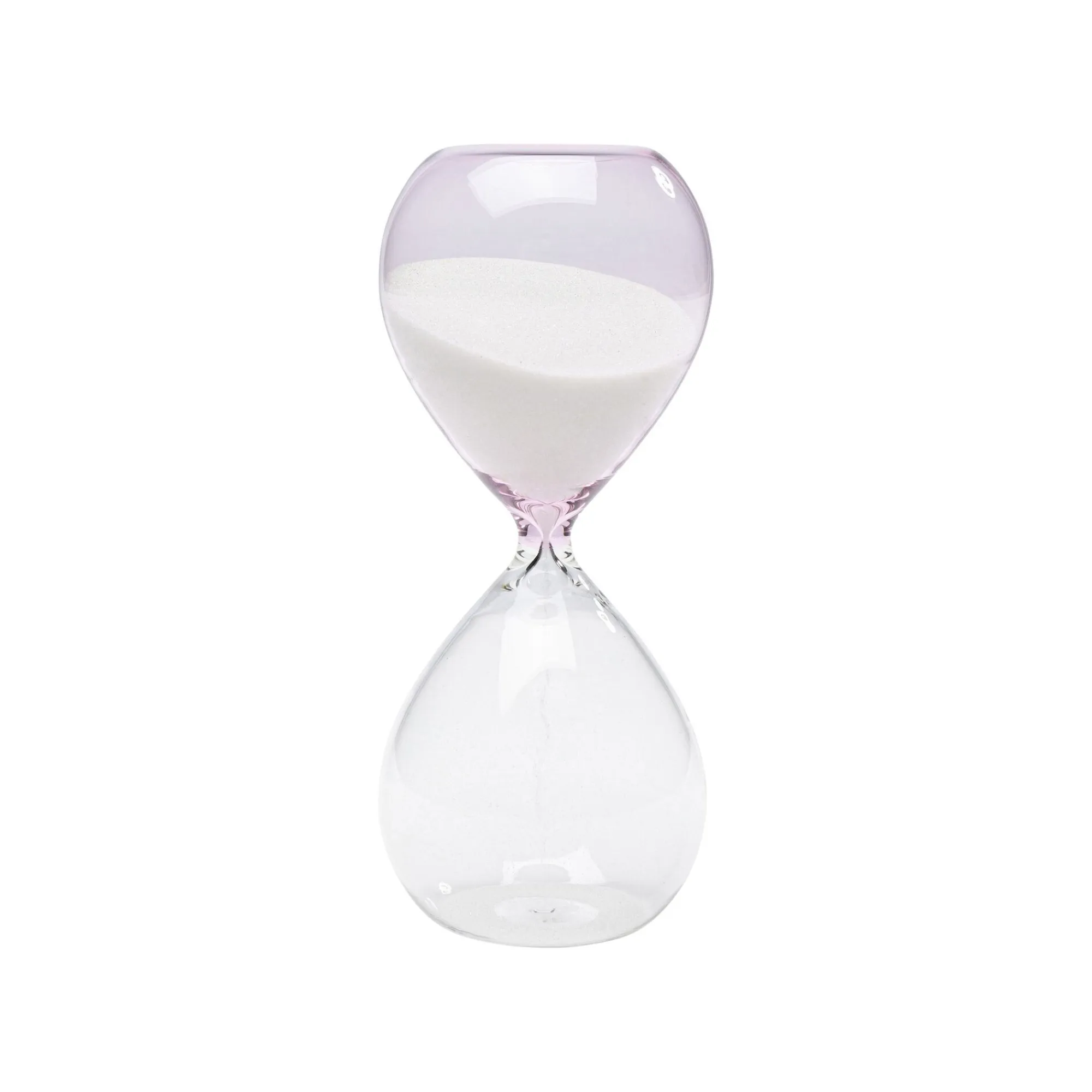 KARE Design Sablier Timer Transparent Et Blanc 17cm ^ Déco