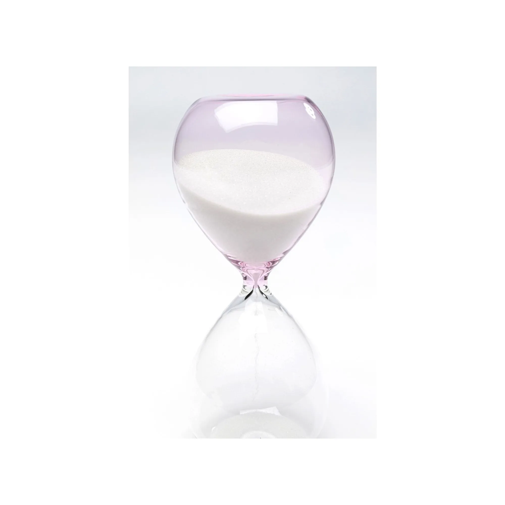 KARE Design Sablier Timer Transparent Et Blanc 17cm ^ Déco