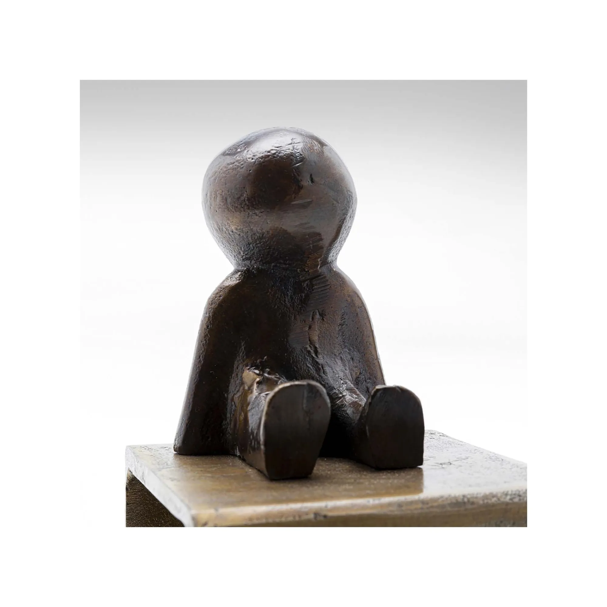 KARE Design Serre-livres Bonhommes Assis Set De 2 ^ Serrelivres