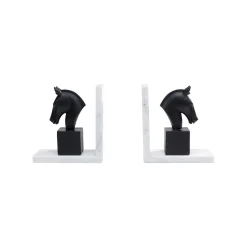 KARE Design Serre-livres Cavaliers Set De 2 ^ Serrelivres