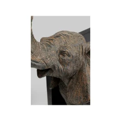 KARE Design Serre-livres éléphants 25cm Set De 2 ^ Serrelivres