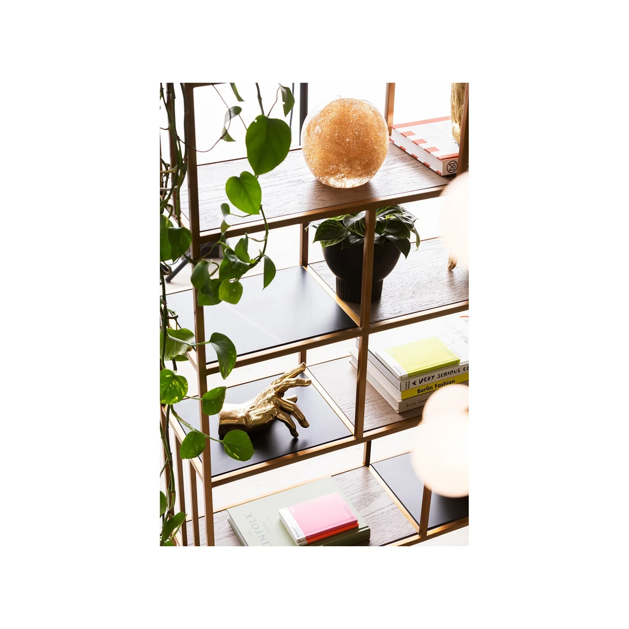 KARE Design Serre-livres Mains Dorées Set De 2 ^ Serrelivres